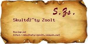 Skultéty Zsolt névjegykártya