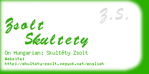 zsolt skultety business card